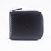 Men's Wallet Card Cases Men's Wallet Short Carbon Fiber Pattern Business Large Capacity Zipper Bag Card Surround Chain Bag_viptrois.com