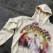 Streetwear Hip-Hop Graphic Hoodie With Rhinestone Zipper - Unisex Oversized Pullover For Men & Women_viptrois.com