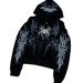 Men's Dark Retro Punk Print Hoodie Long Sleeve Pullover Sweater Y2k Street Trend European American Style Cross Border Jacket_viptrois.com