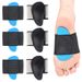 EVA Arch Support Insoles For Flat Feet – Orthotic Semi-Inserts For Men & Women – Corrects Overpronation & Improves Foot Alignment (Black/Blue))_viptrois.com