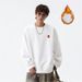 Fleece Contrasting Color Hooded Cardigan Men's Sweater, Heavy Weight Can Be Worn Outside The Coat_viptrois.com