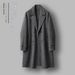 Loom Loom Europe Station 2024 Winter Double-Sided Suit Collar Wool Men's Cashmere Coat Mid-Length Jacket_viptrois.com