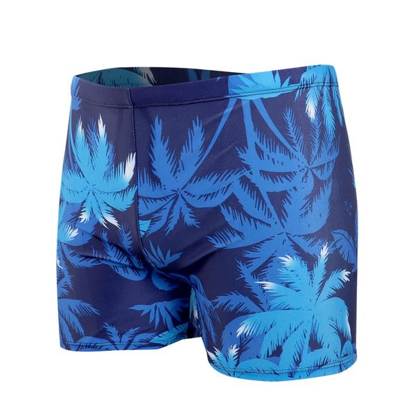 Man's clothing Fashion printed swim shorts men's professional boxer swimsuit quick drying hot spring swimming equipment flower pants_viptrois.com