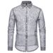 Men's Clothing New Products Men's Hollow Nightclub Long Sleeve Shirt Large Size Shirt Performance Costume_viptrois.com