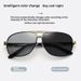 Men's new polarized color changing sun shading, UV protection, driving sunglasses, day and night dual-purpose glasses_viptrois.com