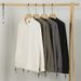 Japanese Style Raglan Sleeve Crewneck Sweatshirt - Oversized Checkered Pullover With Side Pockets For Men & Women_viptrois.com