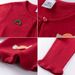 "Utridevn Girls' Cotton Knit Cardigan With Fruit Print - Soft Long Sleeve Button-Up Sweater For Toddlers & Kids (3-8 Years, 90-160cm) - Spring_viptrois.com