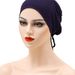 Modal Mercerized Cotton Elastic Base Cap Headscarf Chemotherapy Cap Simple Win Hat_viptrois.com