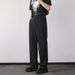Straight Leg Casual Trousers For Men, 2025 Summer Style, Wrinkle Resistant, Drapey, High End, Trendy Men's Suit Trousers._viptrois.com