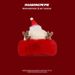 Christmas hat cute antlers plush thickened warm knitted hat men's and women's plush versatile gift ear protection wool hat_viptrois.com