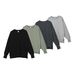 Pure Pure 2025 Auumn Winer Main Promoion 430g Terry Loose Plus Size Washed Rero High Sree Pullover Pachwork Men's_viptrois.com