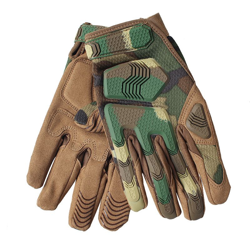 Tactical gloves Camouflage outdoor sports tactical gloves technician motorcycle riding gloves touch screen non slip B31 adult gloves_viptrois.com