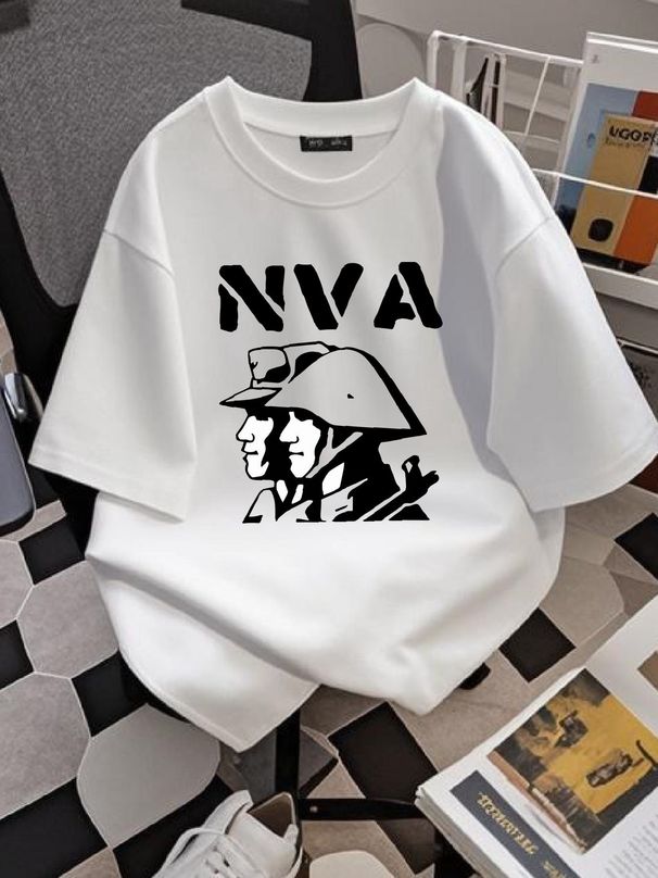 NVA DDR National Defense Army Ger Democratic T Shirt 3217 Comfortable Versatile Stretched Fashion Stylish Summer Casual Soft Unisex Slightly_viptrois.com