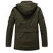 Men's Clothing Winter New Washed Jacket Cotton Clothes Plus Velvet Thickening Warm Cold Proof Men's Mid Length Hooded Cotton Padded Jacket Men_viptrois.com