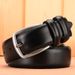 Men's needle buckle casual and versatile cowhide genuine leather Wenzhou belt, male_viptrois.com