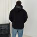 Unisex Gothic Punk Hoodie – Oversized Y2K Streetwear With Drop Shoulder & Distressed Letter Print (Black/Red/Charcoal)_viptrois.com