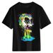 Men's Clothing New Mexican Day Of The Dead Personalized Printed Short Sleeve Men's Tops Loose Round Neck Casual T Shirt Men_viptrois.com