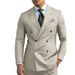 Men's Clothing Business Casual Suits Groom Best Man Suits Two Piece Suits Men's Suits_viptrois.com