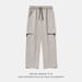Men's Clothing Loose Leaf Structure Breathable Casual Pants Men's 25 Spring And Summer New Paratrooper Pants Outdoor Water Repellent Workwear Trousers_viptrois.com