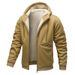 Autumn And Winter New Men's Sweater Lamb Wool Thickened Jacket Cardigan Casual_viptrois.com
