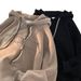 Heavy Sweater Men's Winter Fleece Thickened 500g Steel Stamp Jacket Autumn And Winter Vibe High Street Hooded Clothes_viptrois.com