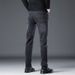High-end Jeans Men's Autumn And Winter Velvet Slim-fitting Straight Elastic Casual Trousers New Fashion Men's Trousers_viptrois.com