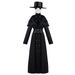Man's clothing Halloween cosplay Doctor Crow costume Dark Dungeon hero costume show Doctor Plague costume_viptrois.com
