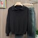 Men's Clothing Autumn And Winter Polo Seagull V Neck Sweater Lapel Italian Casual Knitted Sweater Jacket Men's Trend_viptrois.com