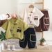 Boys' Set 2025 New Summer Outfit, Trendy Boys' Casual Short Sleeved Shirt, Children's Clothing_viptrois.com