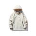 Men's Clothing Waterproof Windbreaker Jacket Outdoor Raincoat Hooded Hiking Coat With Multiple Pockets For Camping Travel Running_viptrois.com