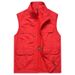 High-Visibility Safety Work Vest – Multi-Pocket Reflective Utility Vest With Custom Logo Printing_viptrois.com