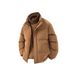 Nordmann Winter Loose Casual Korean Style Stand Collar Couple Versatile Top Two-Piece Unisex Jacket Warm Cotton Coat Trendy_viptrois.com