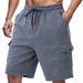 Unbeatable Quality New Men's Casual Shorts In Large Size, Breathable, Loose, Multifunctional Pocket, Five Quarter Pants Trend_viptrois.com