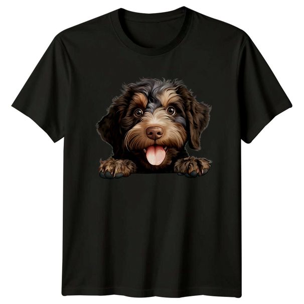 Cute Dog T-Shirt Mens Womens Tees Top, Doodle Dog, Pet Lover, Mens, Womens, Adult, Gift_viptrois.com