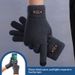Pulse Winter Fleece-Lined Touchscreen Knitted Gloves Men Women, Warm For Cycling And Driving, Five-Finger Cold-Proof,_viptrois.com