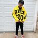 Letter Print Zipper Cardigan Casual Personality Trend High Street Hip Hop Style Men And Women Sweatshirt_viptrois.com