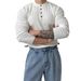 Spring And Autumn New Long Sleeve Knitted Sweater Men's Light Mature Slim Fit T-shirt_viptrois.com
