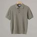 Men's Clothing Men's High Quality Striped Collar Knit T-Shirt Breathable Shirt Casual Versatile Short Sleeve Summer Top_viptrois.com