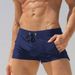 Men's Clothing New Side Pocket Men's Swimming Trunks Boxer Quick Drying Beach Trunks Swimming Trunks Men Vertical Pocket Swimming_viptrois.com