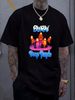 Burn Deep Purple Album T Shirt Size S To 5XL Black Casual Stretched Summer Comfortable Breathable Slightly Top For Everyday Wear Versatile Stylish_viptrois.com