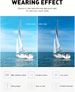 Rimless Gradient Sunglasses For Women Retro Square Parasols Men Girls Frameless Fashion Glasses_viptrois.com