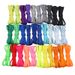 Polyester Semi-round Solid Color LACES For Men And Women With Casual Sneakers_viptrois.com