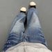 Men's Clothing Trousers Youth Trend Spring And Autumn Denim Zipper Retro Rivet Washed Lightning Straight Jeans Regular_viptrois.com