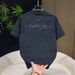 Men's Clothing Men's Luxury Style Short Sleeve T-Shirt Letter Embroidered Tie Dye Trendy Lightweight Top For Summer_viptrois.com
