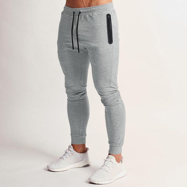 2024 European And American Cross-border Independent Station Spring And Summer New Solid Color Light Version Fitness Trousers Casual Elastic Sports_viptrois.com