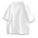 Men's Clothing Heavy Cotton Short Sleeved T Shirts Summer Trendy Loose Versatile Tops_viptrois.com