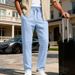 American-Style Linen Casual Pants For Men – Relaxed Fit Straight-Leg Trousers With Pleated Detail (Black/Khaki/Navy, S-XXXL) – Breathable_viptrois.com