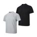 Men's Clothing Spandex Space Cotton Air Layer Stitching Anti Wrinkle Short Boxy Short Sleeved T Shirt_viptrois.com