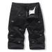 Men's Clothing Workwear Shorts Men's Summer Leisure Trend Men's Pure Cotton Pants Small Dense Front Embroidery Sports Six Point Pants_viptrois.com