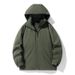 Men's Clothing Lightweight Waterproof Windbreaker Jacket With Hood - Breathable Outdoor Sports Coat For Hiking, Running & Daily Wear_viptrois.com
